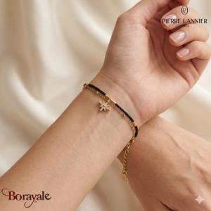 Bracelet ANTHAREA Pierre Lannier BJ25A8231 acier poli de couleur or