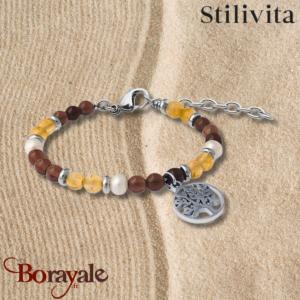 Bracelet Stilivita, Collection : Equilibre, vertus : Energie & concentration