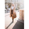 Cartable Serviette KASZER collection Nevada Marron naturel clair touché velours