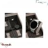 Coffret boite 10 montres, Friederich 1923 serie Bond grain croisé 20113-3