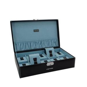 Coffret boite 10 montres, Friederich 1923 série Bond, noir 20068-2