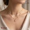 Collier AUSTRALE Pierre Lannier BJ22A4251 acier poli de couleur or