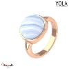 Bague Yola Nature Nature et élégance Acier plaqué IP rose IK-130-52