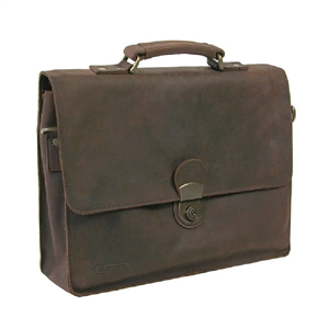 Cartable Serviette KASZER collection Kansas marron naturel foncé 20061-C6