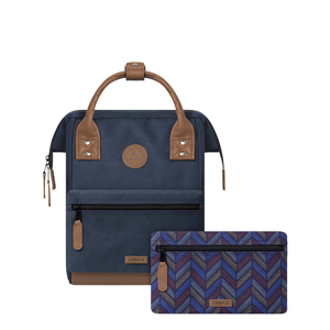 Sac à dos Cabaïa Adventurer + 2 poches, Chicago, Mini en Nylon 900D recyclé