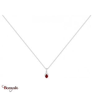 Collier, Gemstar Brand Femme, collection Borayale argent 925