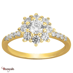 Bague, Gemstar Brand Femme, collection Borayale plaqué Or