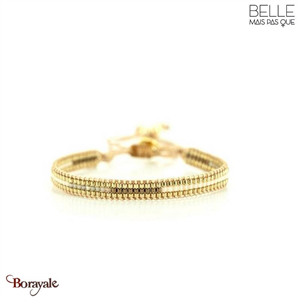 Bracelet -Belle mais pas que- collection Douceur amande B-1543-DOUC