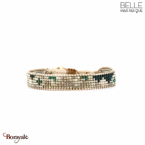 Bracelet Belle mais pas que, Collection: Vert de jade B-1954-JADE