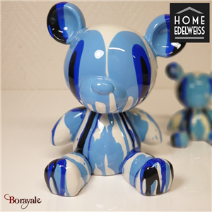 Ourson Home Edelweiss  Emotion Ourson Coloré 11 cm Emotion en On adore la déco c