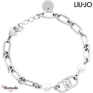Bracelet Liu Jo femme, Collection : Pearls Argenté LJ1732