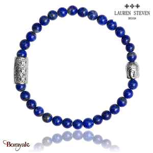 Bracelet Lauren Steven Buddha Lapis Lazuli LSB06M086