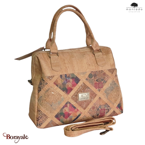 Sac à main en liège made in Portugal Montado Multi couleur Rainbow