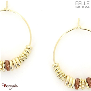 Boucles d'oreilles -Belle mais pas que- collection Noa BO8 NOA-BO8