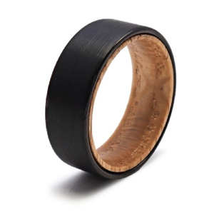 Bague W. Spencer tungstène Homme  STE-R073-62