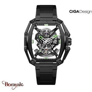 Montre Ciga Design City Hunter homme Z035-BB01-W1B