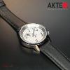 Montre AKTEO Art - Musique Flute 38 mm argent ronde AMu18