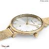 Montre PIERRE LANNIER Collection ECHO Cadran Argenté Bracelet Acier Milanais Dor
