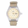 Montre KELTON Octogone Champagne Nato Sable automatique Homme 9124252