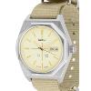 Montre KELTON Octogone Champagne Nato Sable automatique Homme 9124252
