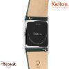 Montre KELTON Astre Argent Epsom Green quartz Unisexe 9123452
