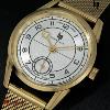 Montre LIP Himalaya Sector Dial doré 29 mm saphir 671733