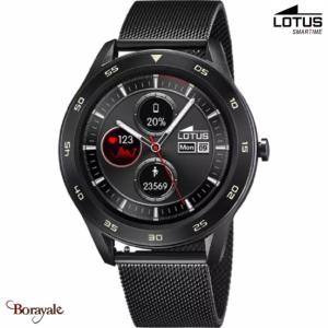 Smartwatch Lotus Couleur : Noire Alliage de zinc et acier. 50010/A