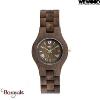Montre en bois WEWOOD CRISS Mandala Choco rough 70210-521