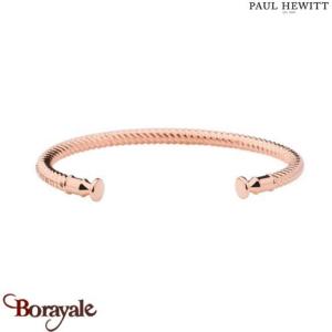 Bracelet Rigide Acier IP Rose/S Ø 57 mm PAUL HEWITT Collection Rocuff PH-BA-R-R