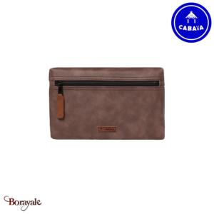 Pochette large (Avant) CABAIA Paofai Nubuck vegan