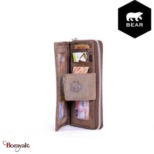 Tout en 1 Bear Design en Cuir de vachette brut