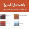 Collection Wood Diamonds, Collier Nature Bijoux 15--40403