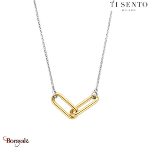 Collier TI Sento Collection : Milano Argent plaqué Or 3966SY/42
