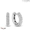 Boucles d'oreilles TI Sento Collection : Milano Argent plaqué platine 7210ZI