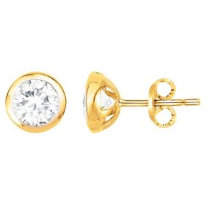 Boucles d'oreilles, Gemstar Brand Femme, collection plaqué Or