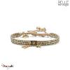 bracelet -Belle mais pas que- collection Jungle Gold B-1726-JUNGLE