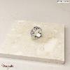 Bague Pierre Lannier Roxane acier argenté sans nickel BJ09A3103