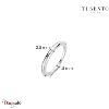 Bague TI Sento Minimaliste femme 12317SI/56