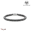 Bracelet Rebel & Rose Slices - Séduction Grise - 6mm L, Homme RR-60094-S-L