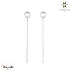 Boucles d'oreilles en acier inoxydable  Merveilles du monde
