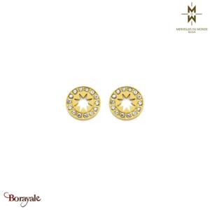 Boucles d'oreilles en Acier inoxydable  Merveilles du monde