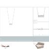 Collier argent 925° rhodié Borayale Collection : Les essentielles