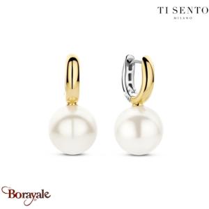 Boucles d'oreilles TI Sento Perles femme 78044YP