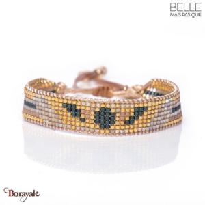 Bracelet Belle mais pas que, Romantic Gamble, Perles de miyuki dorées à l'or fin