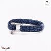 Bracelet PIG & HEN Gorgeous George Bleu Marine - Violet Bleu Acier Taille : L (2