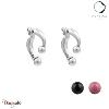Boucles d'oreilles Ciclon 1998 Change métal plaqué argent 925° CI231610-01