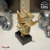 Buste sur socle: Visage Main/Pied doré 23 cm Home Edelweiss collection : Avery