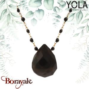 Collier Yola Nature Nature et élégance Acier plaqué IP doré IP-457