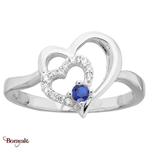 Bague, Gemstar Brand Femme, collection Borayale argent 925