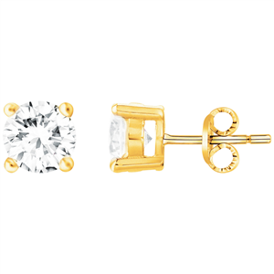 Boucles d'oreilles Gemstar Brand, collection : Plaqué OR Femme